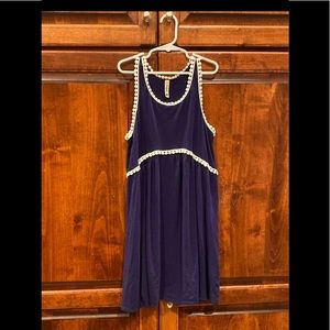 Girls Navy blue dress